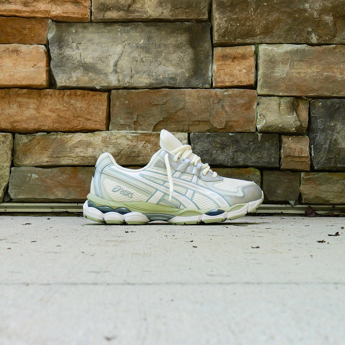Mens Asics Gel-NYC 2055 (Cream/Dolphin)