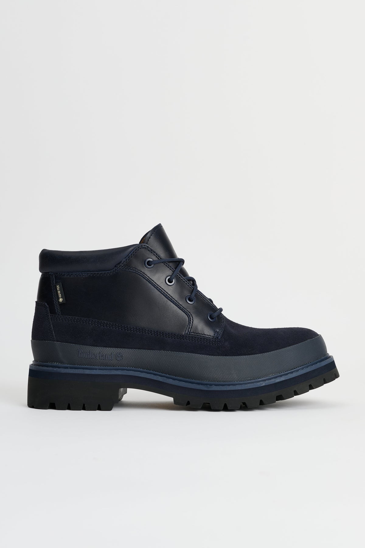 Timberland Premium Mid Lace Up GTX Chukka Boot Dark Blue
