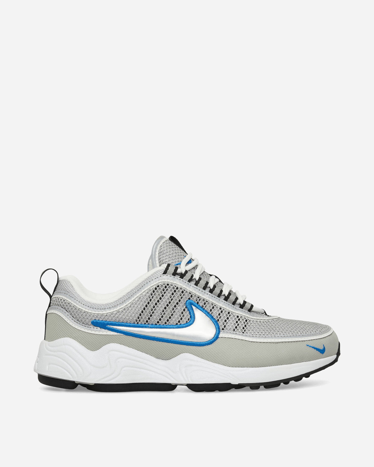 Air Zoom Spiridon Sneakers Metallic Silver / Signal Blue