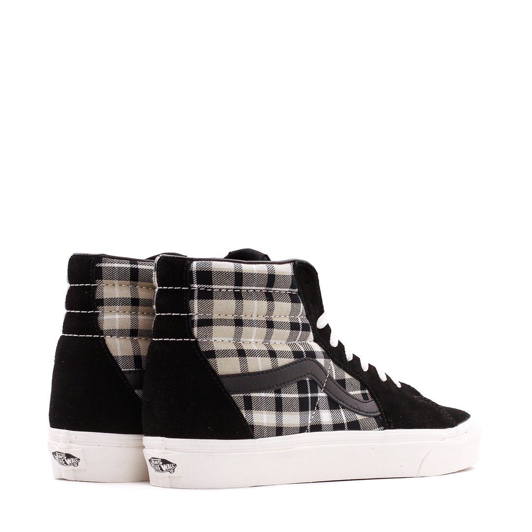Vans UA SK8-Hi Plaid Mix Black Twill VN0A4BV6XKB