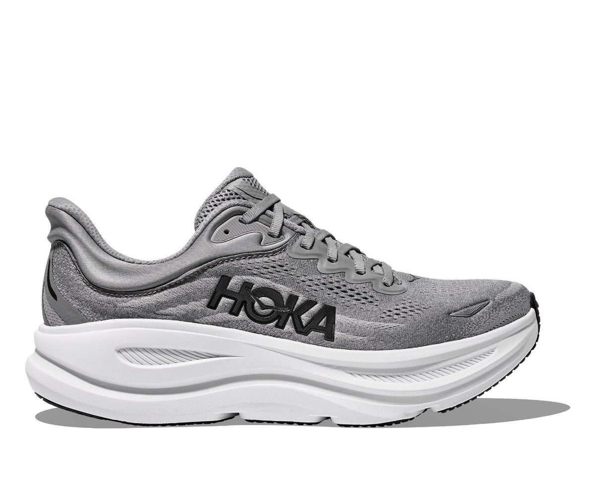 Hoka Galactic Grey/Stellar Grey Bondi 9 Men's Running Shoes 1162011-GCTC
