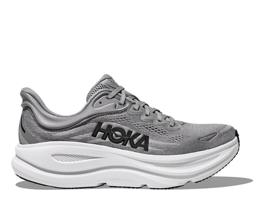 Hoka Galactic Grey/Stellar Grey Bondi 9 Men's Wide Width Running Shoes 1162013-GCTC