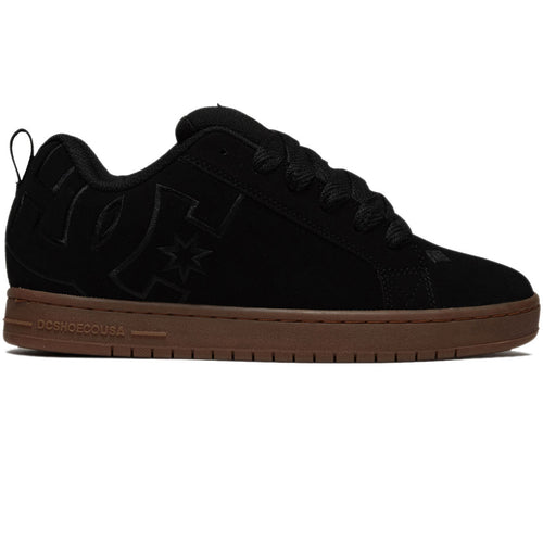 DC Court Graffik Shoes - Black/Gum