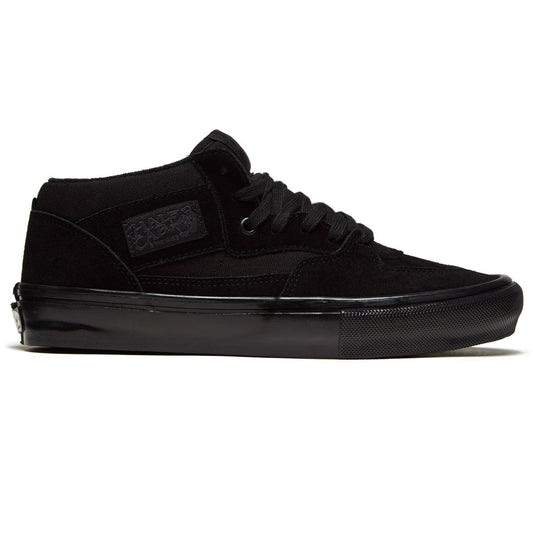 Vans Skate Half Cab Shoes - Black/Black