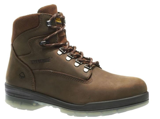 Waterproof Insulated 6-in Steel Toe Wolverine Mens Work Boots