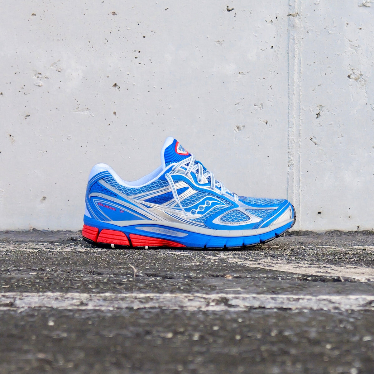 Mens Saucony ProGrid Guide 7 (Blue/Silver)