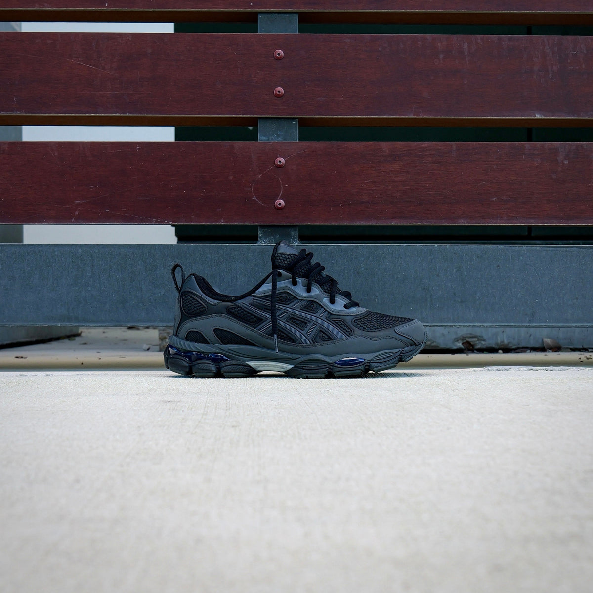Mens Asics Gel-NYC RGD (Black /Graphite Grey)
