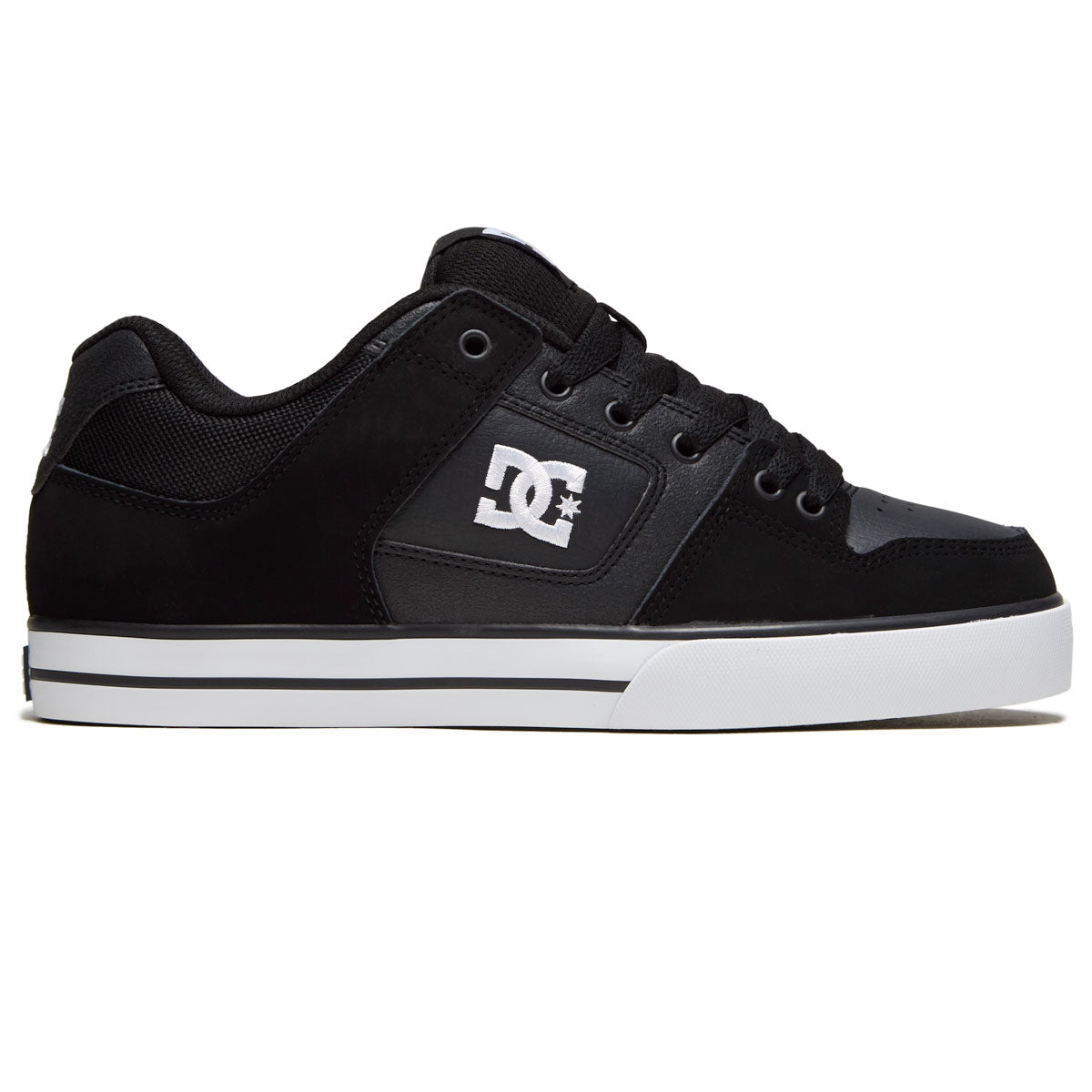 DC Pure Shoes - Black/Black/White