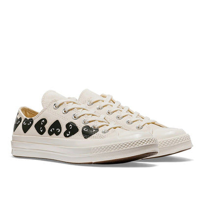 COMME DES GARÇONS X Converse Multi Heart Chuck 70 Lo Top