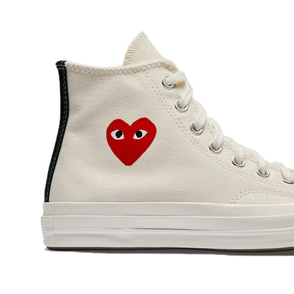 COMME DES GARÇONS X Converse OG Small Heart Chuck 70 HI Top