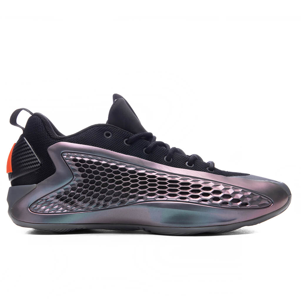 Adidas x Anthony Edwards 1 Low - Iron Metallic/Core Black/Solid Orange