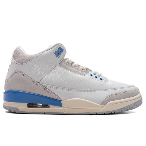 Air Jordan 3 Retro 'Lucky Shorts' - Summit White/Hydrogen Blue/Legend Blue