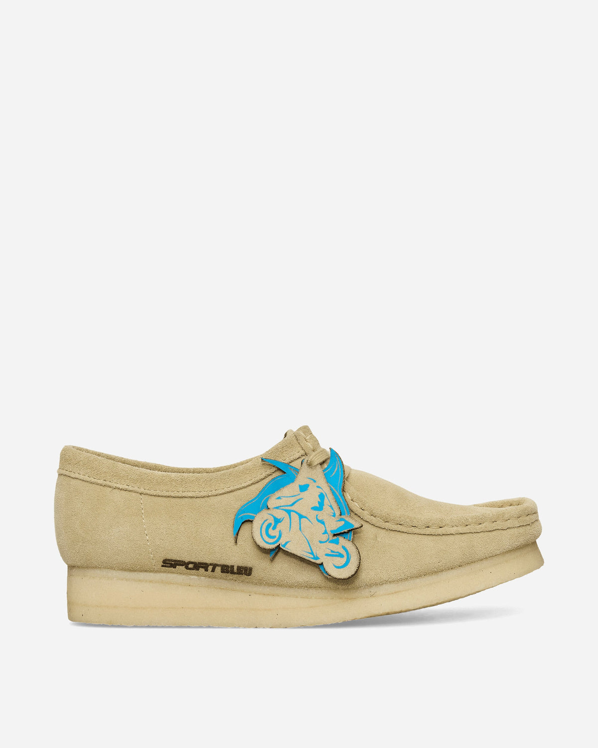 Bleu Mode Wallabee Shoes Beige