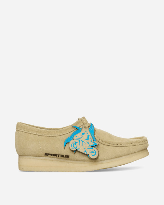 Bleu Mode Wallabee Shoes Beige