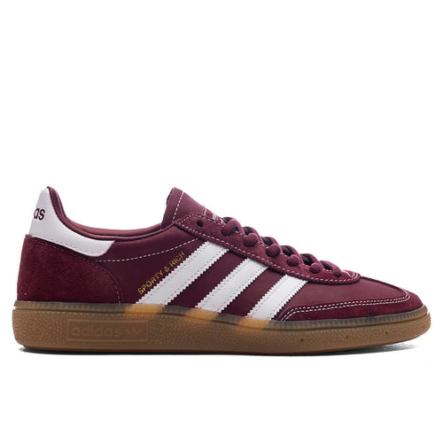 Adidas x Sporty & Rich Handball Spezial - Shadow Red/White/Gum
