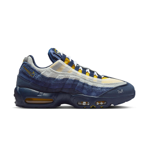 Nike SB Air Max 95 Shoes - Obsidian/Speed Yellow/Midnight Navy/Navy