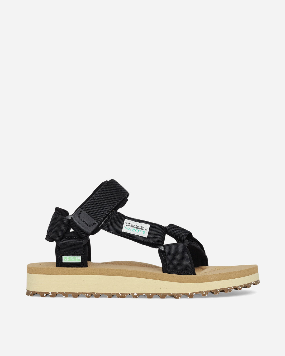 DEPA-2Cab-ECO Sandals Black