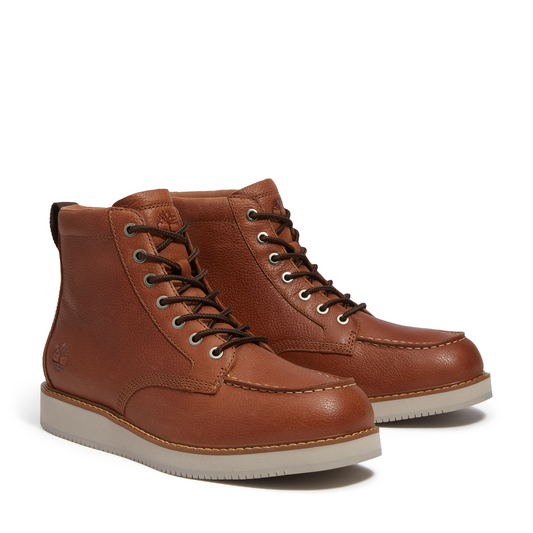 Timberland Medium Brown Full Grain Redwood Edge Essential Mid Boot TB0ACUTEM4