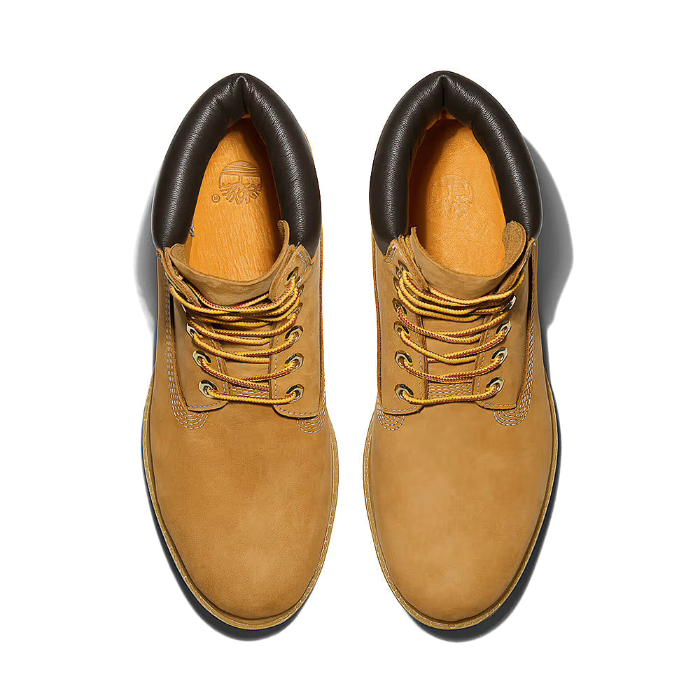 Timberland Premium 6-inch Lace Up Wheat Nubuck