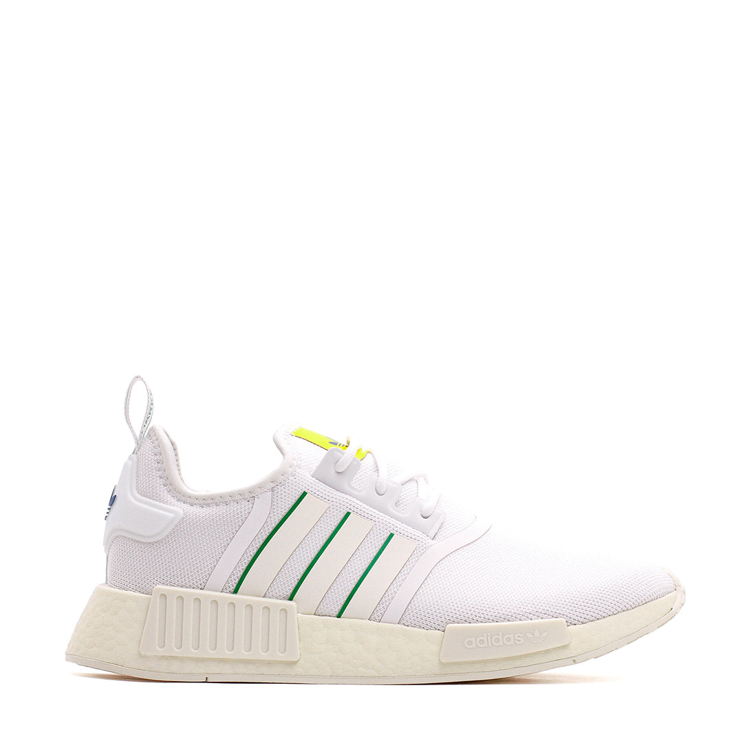 Adidas Originals Men NMD R1 Boost White "Brazil" GX9885