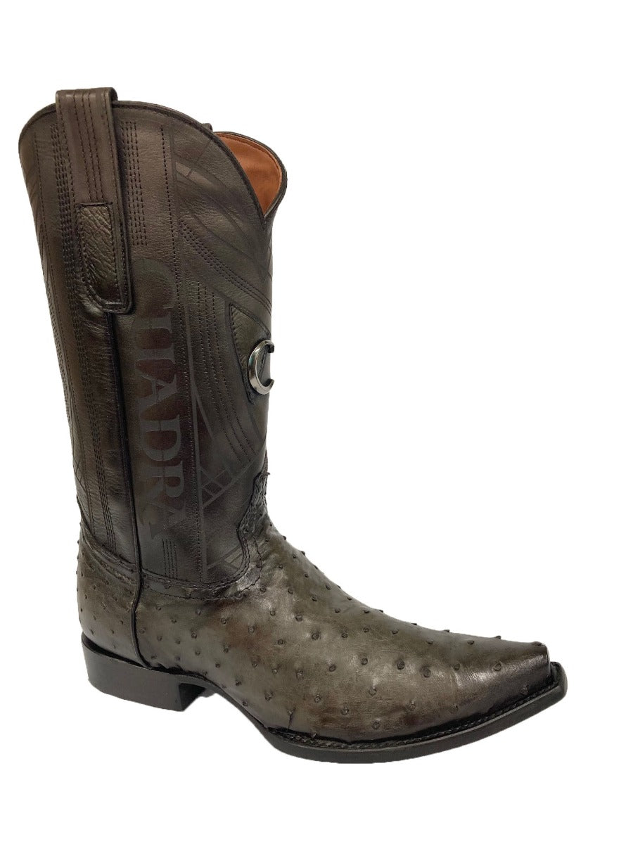 Cuadra Flame Grey Ostrich Men's Boots CU838