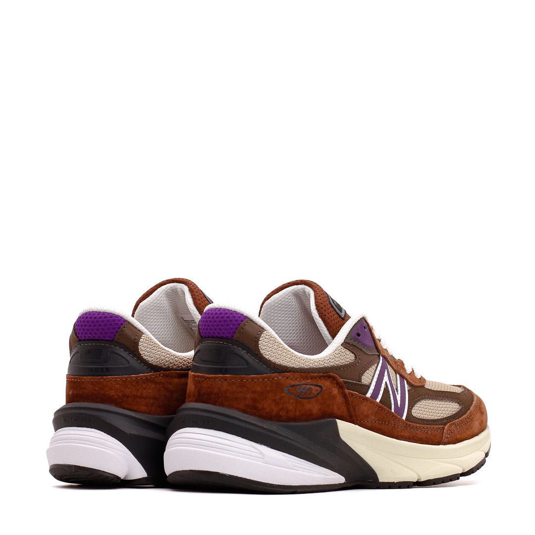 New Balance Unisex 990v6 Rich Oak Cosmic Grape U990OP6