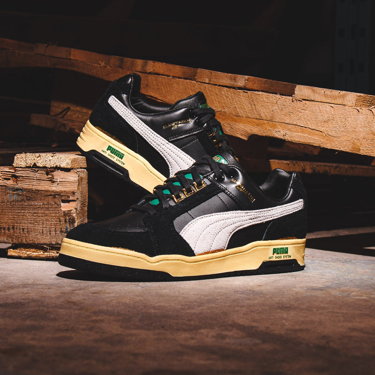 Puma Men Slipstream Lo The Neverworn Black White 384965-01
